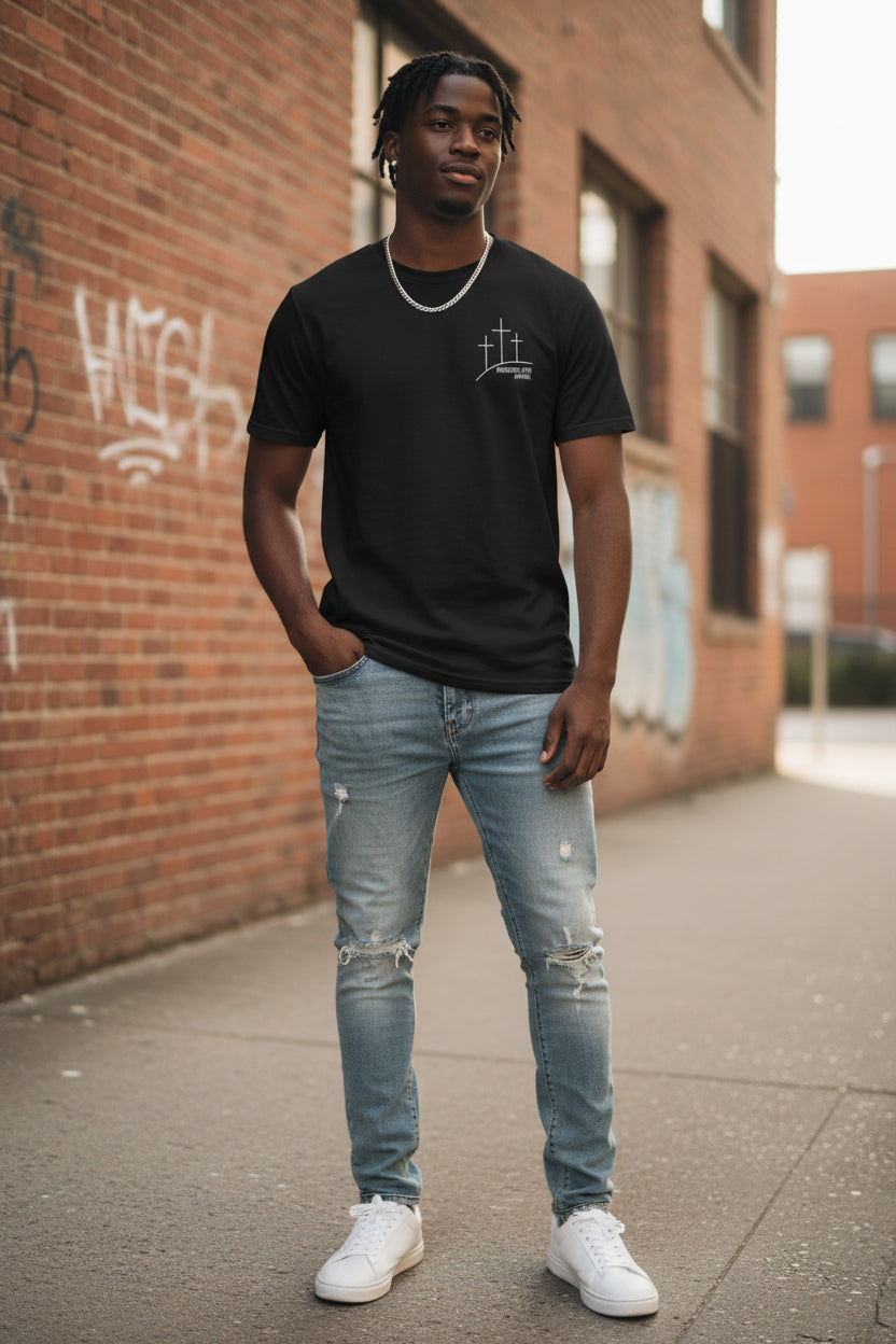 Set Apart Since The Womb Unisex Tee — Black