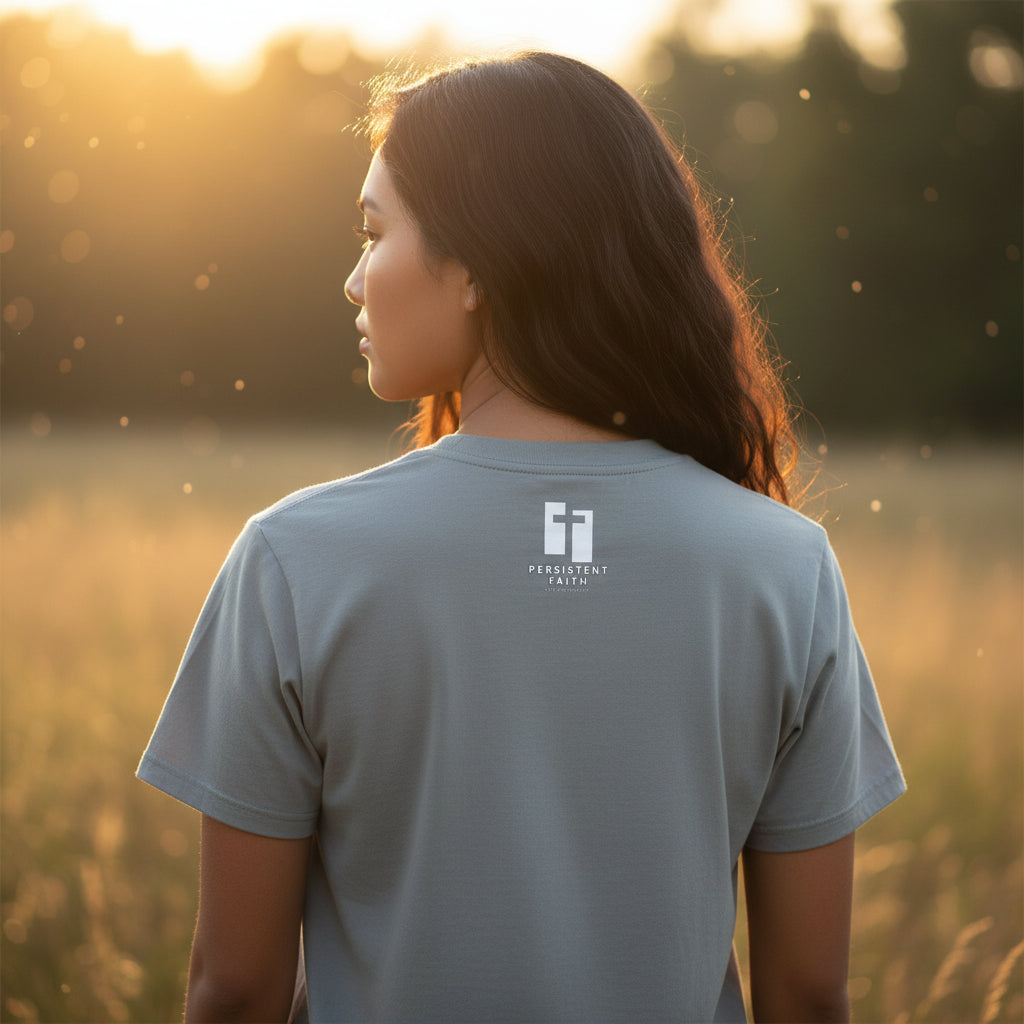 Gray t-shirt on a white background